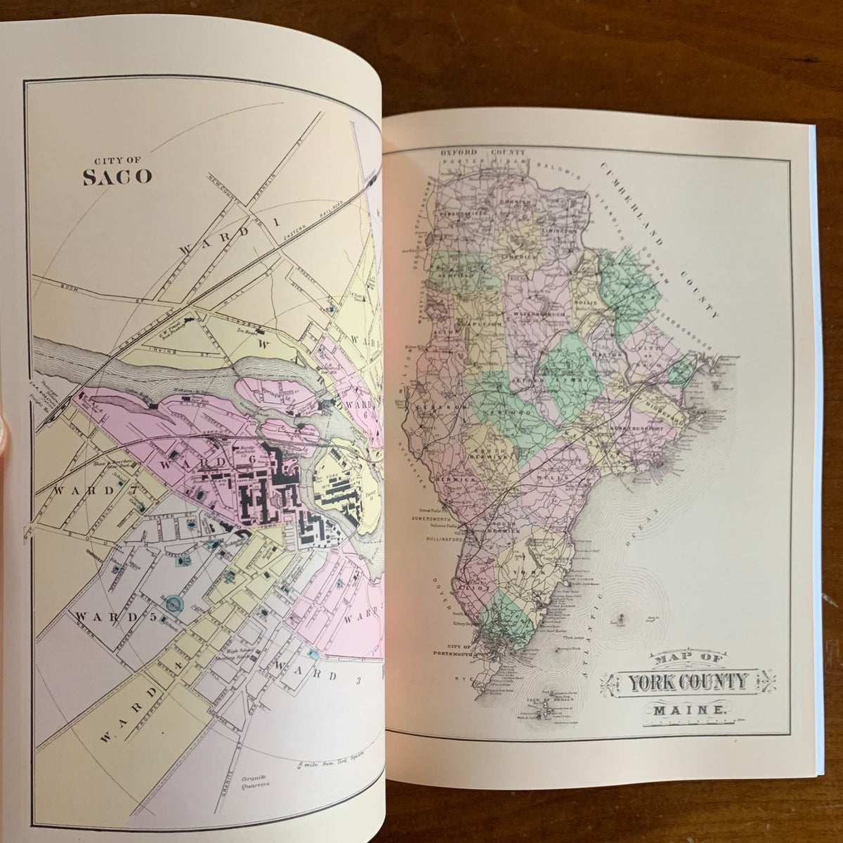 1885 Atlas of the State of Maine
