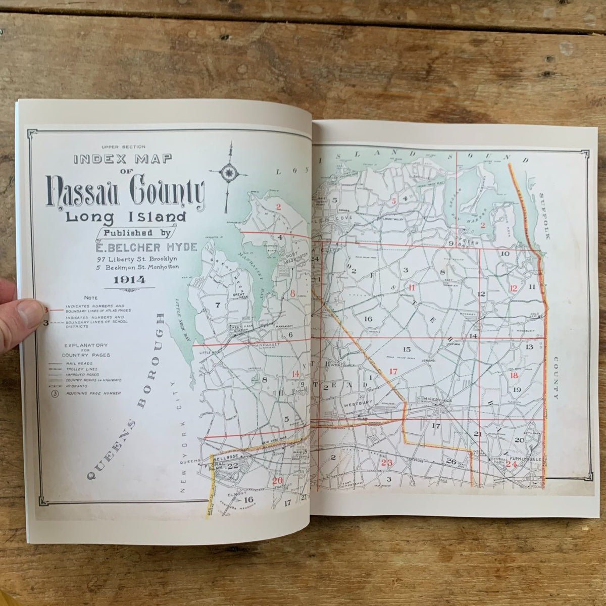 1914 Atlas of Nassau County, Long Island, New York