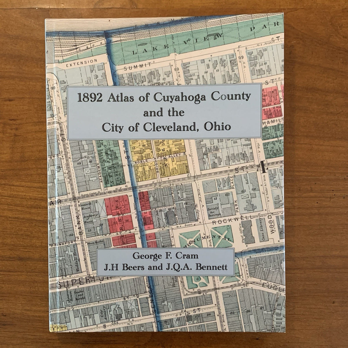 1892 Atlas of Cuyahoga County and the City of Cleveland Ohio