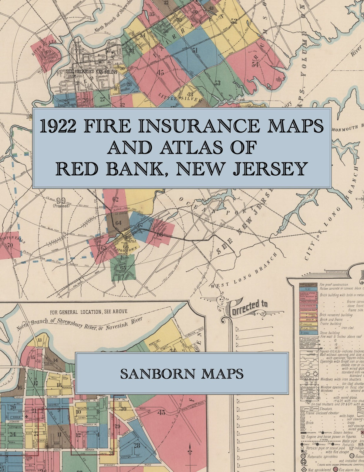1922 Fire Insurance Maps and Atlas of Red Bank, New Jersey