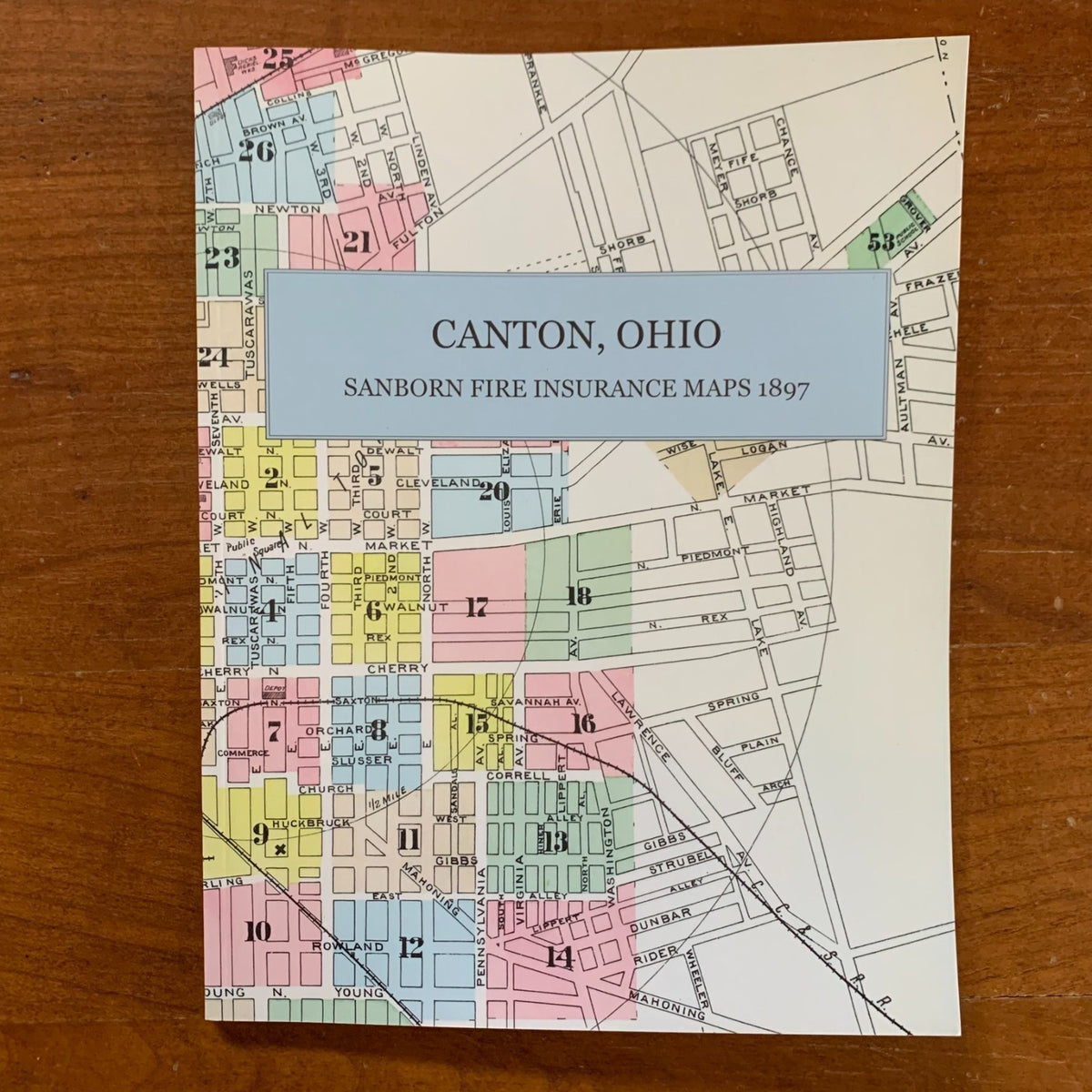 1897 Canton, Ohio Fire Insurance Maps and Atlas