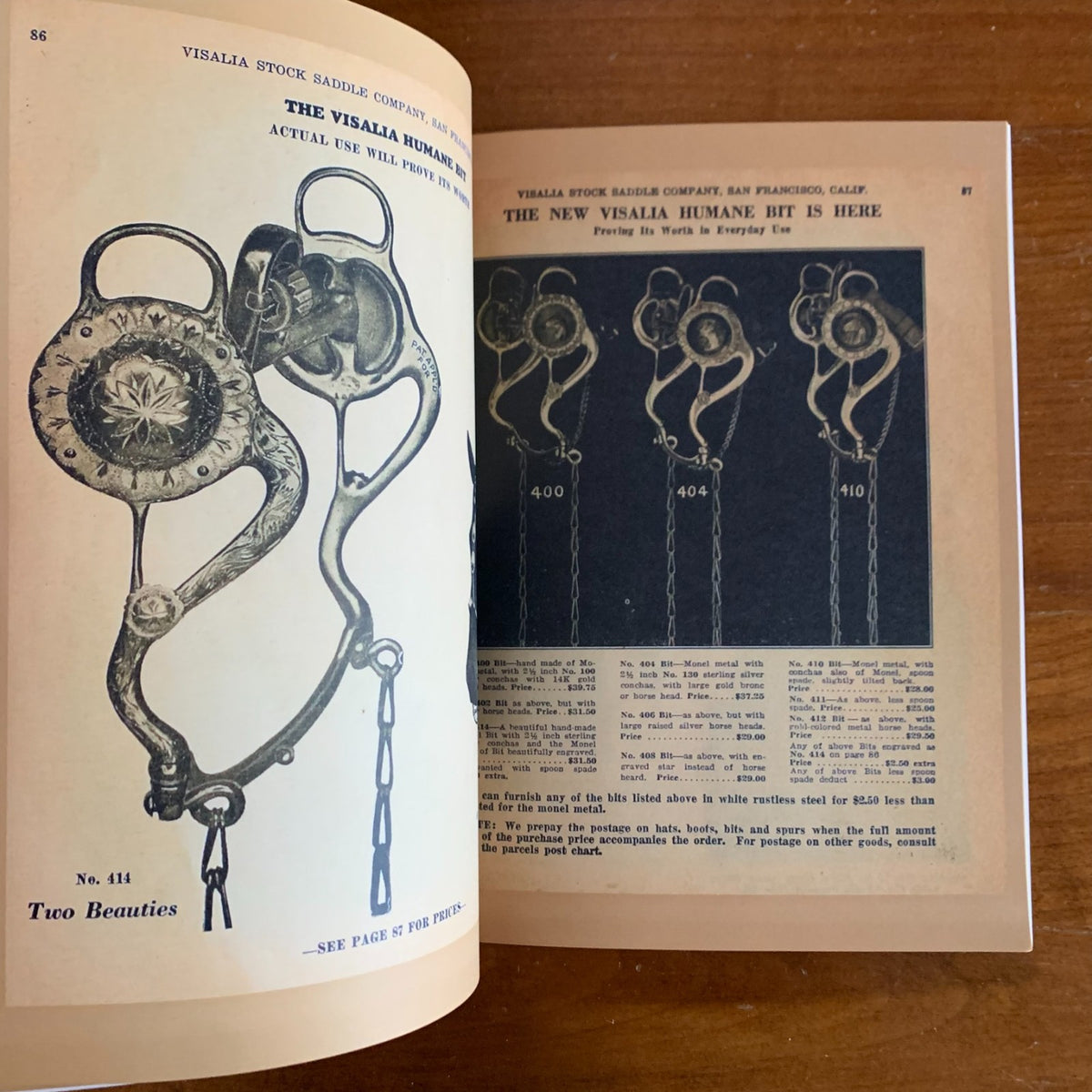 1935 Visalia Stock Saddle Company Catalog, No. 31