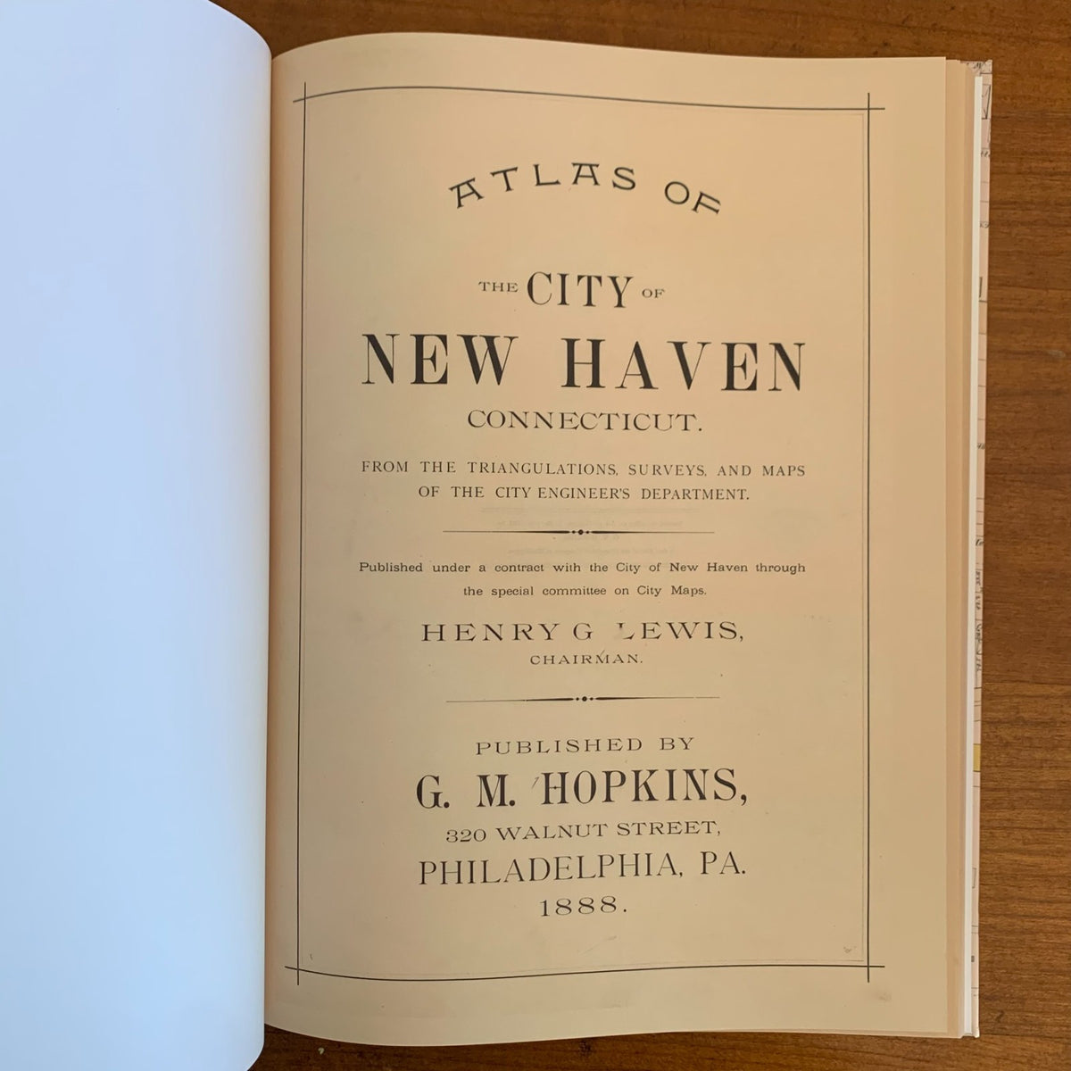 1888 Atlas of the City of New Haven, Connecticut