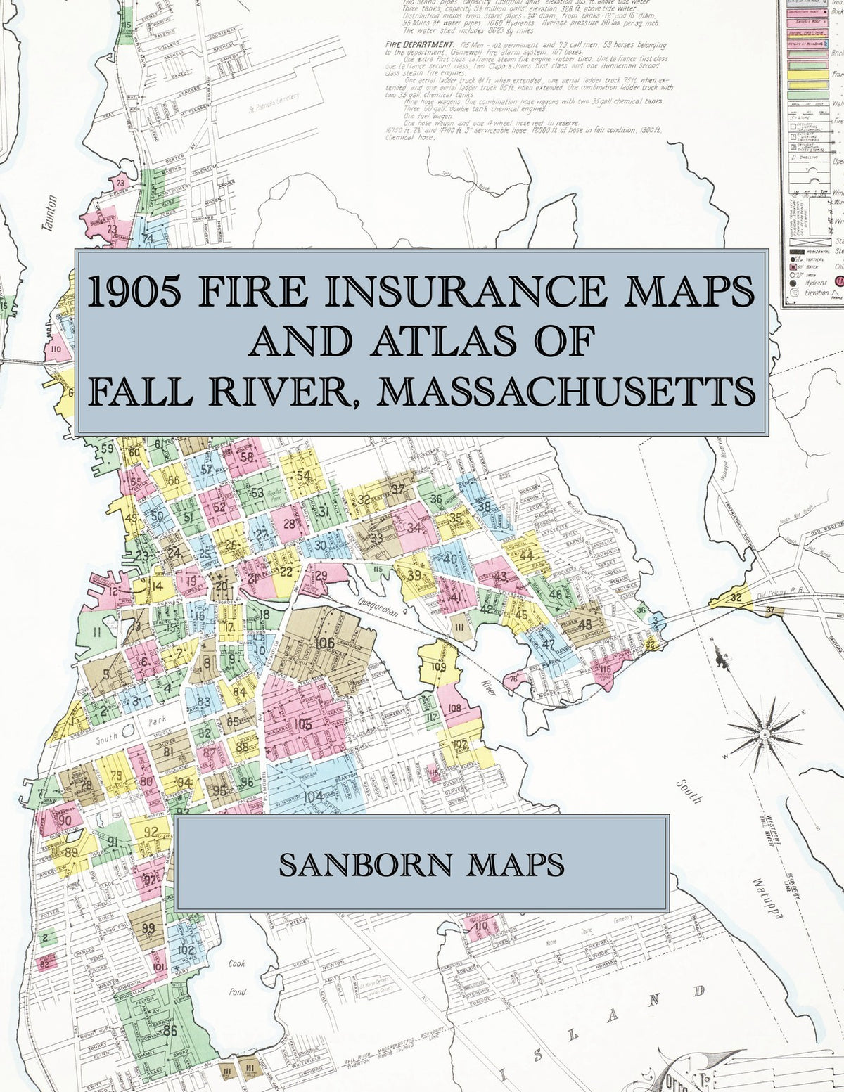 1905 Fire Insurance Maps and Atlas of Fall River, Massachusetts