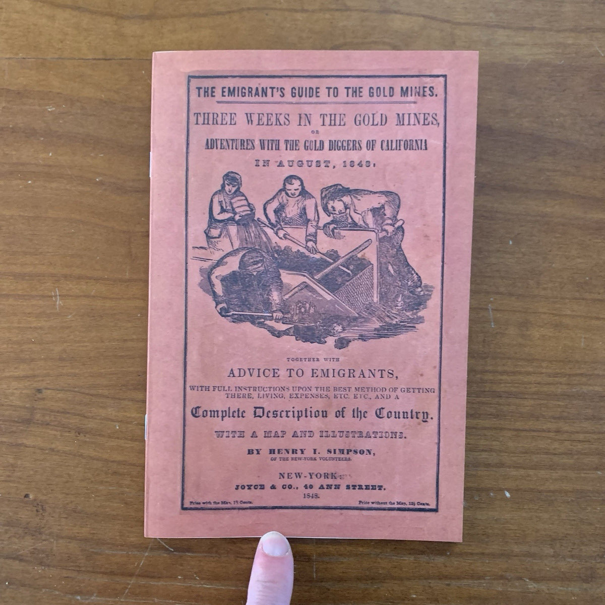 1848 Three Weeks in the Gold Mines: Adventures with Gold Diggers of California