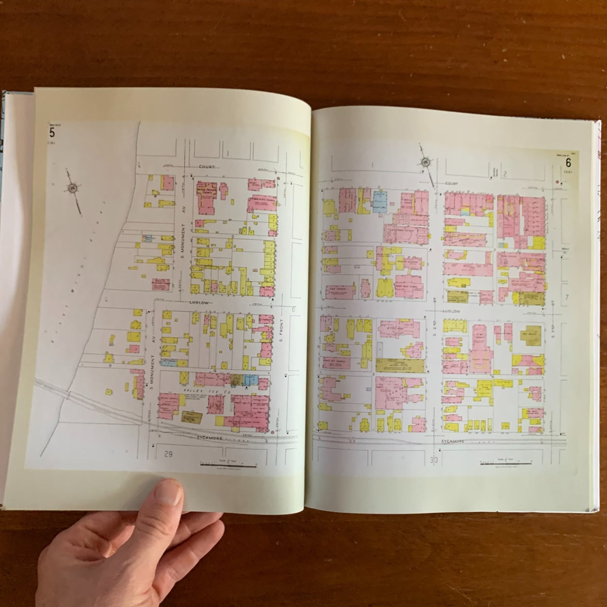 1927 Hamilton, Ohio Sanborn Fire Insurance Maps and Atlas