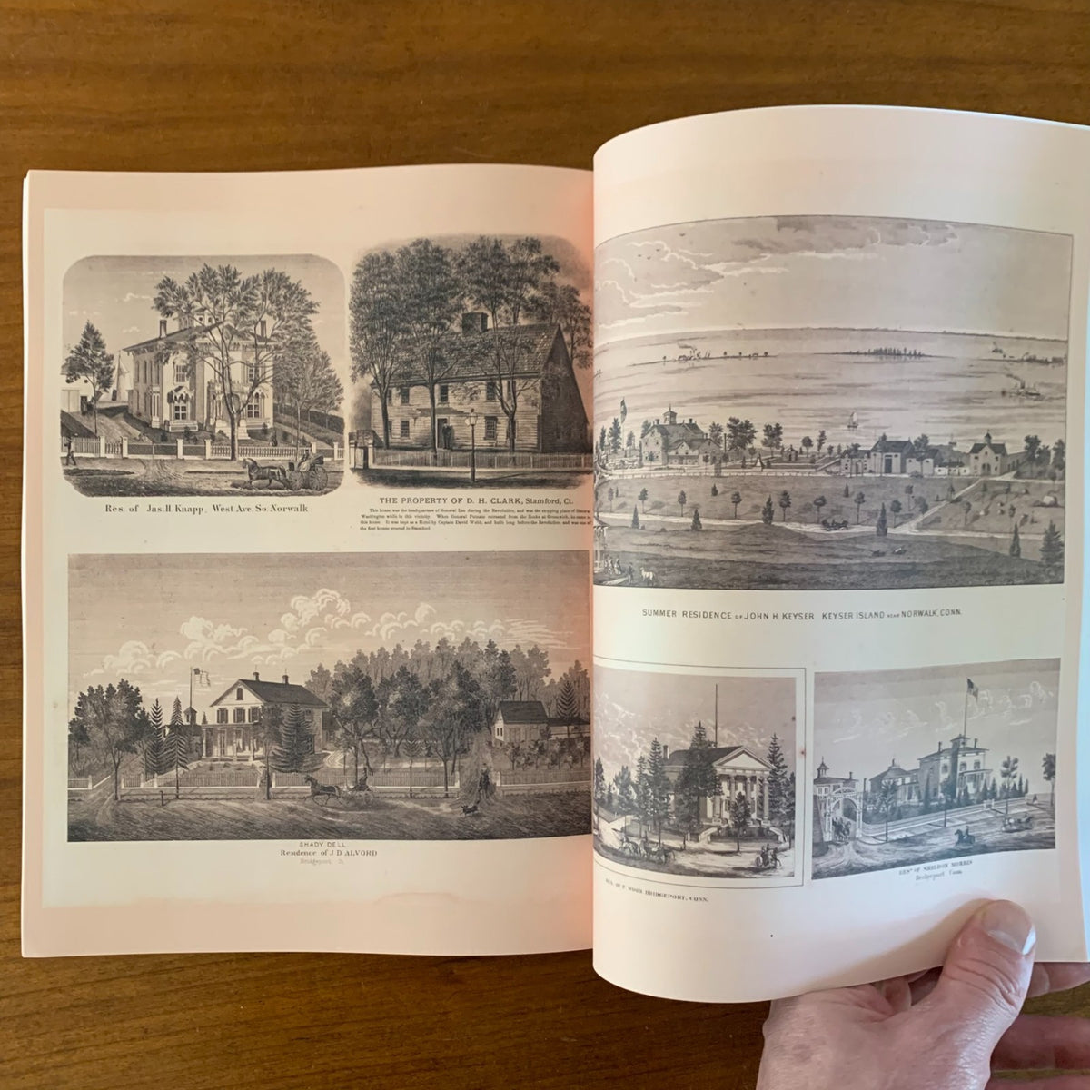 1867 Atlas Of New York And Vicinity (F. W. Beers), Connecticut Edition