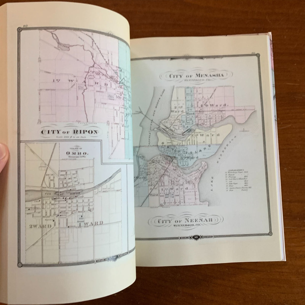1878 Historical Atlas of Wisconsin