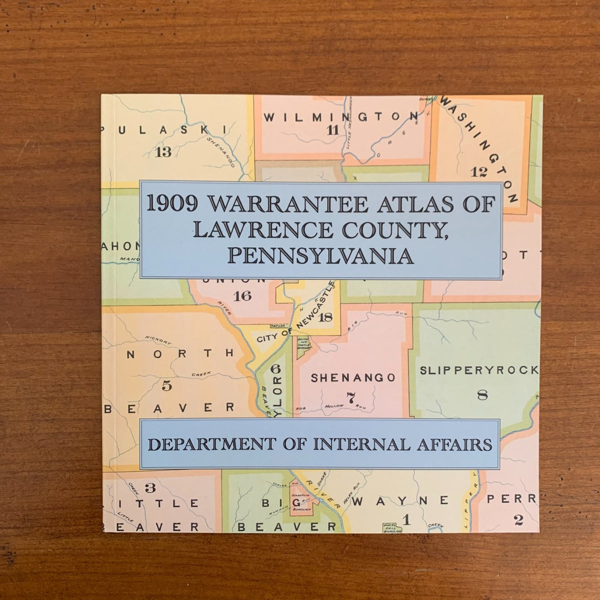 1909 Warrantee Atlas of Lawrence County, Pennsylvania