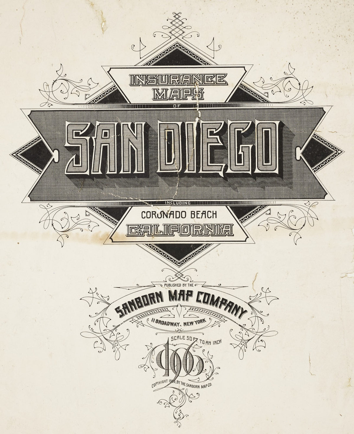 1906 Fire Insurance Maps and Atlas of San Diego, California