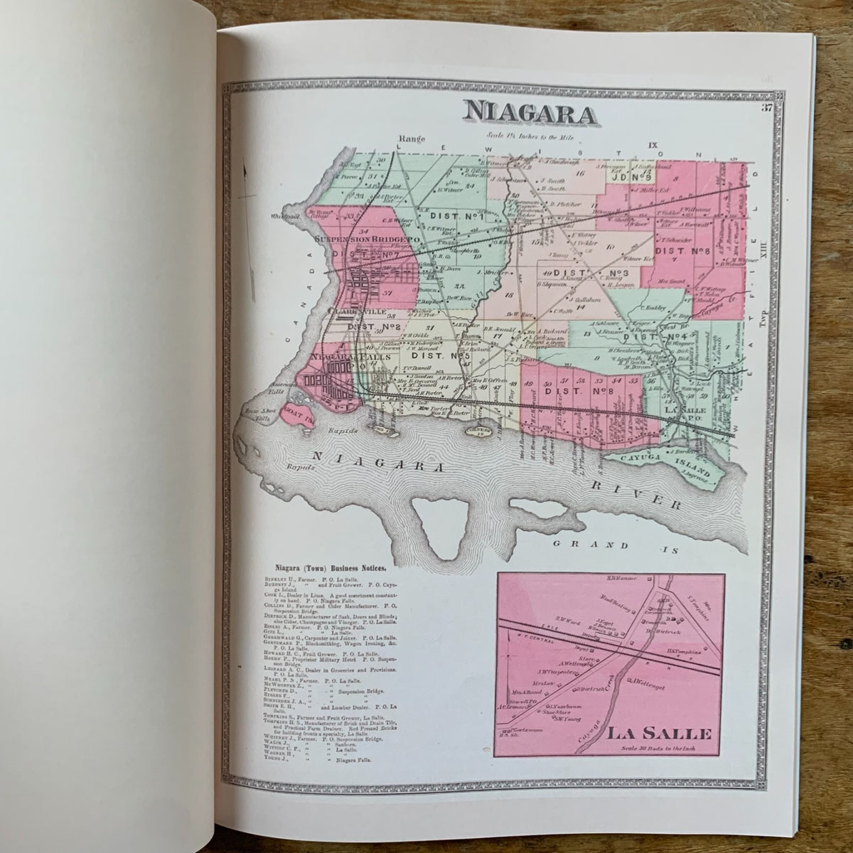 1875 Atlas of Niagara and Orleans Counties, New York