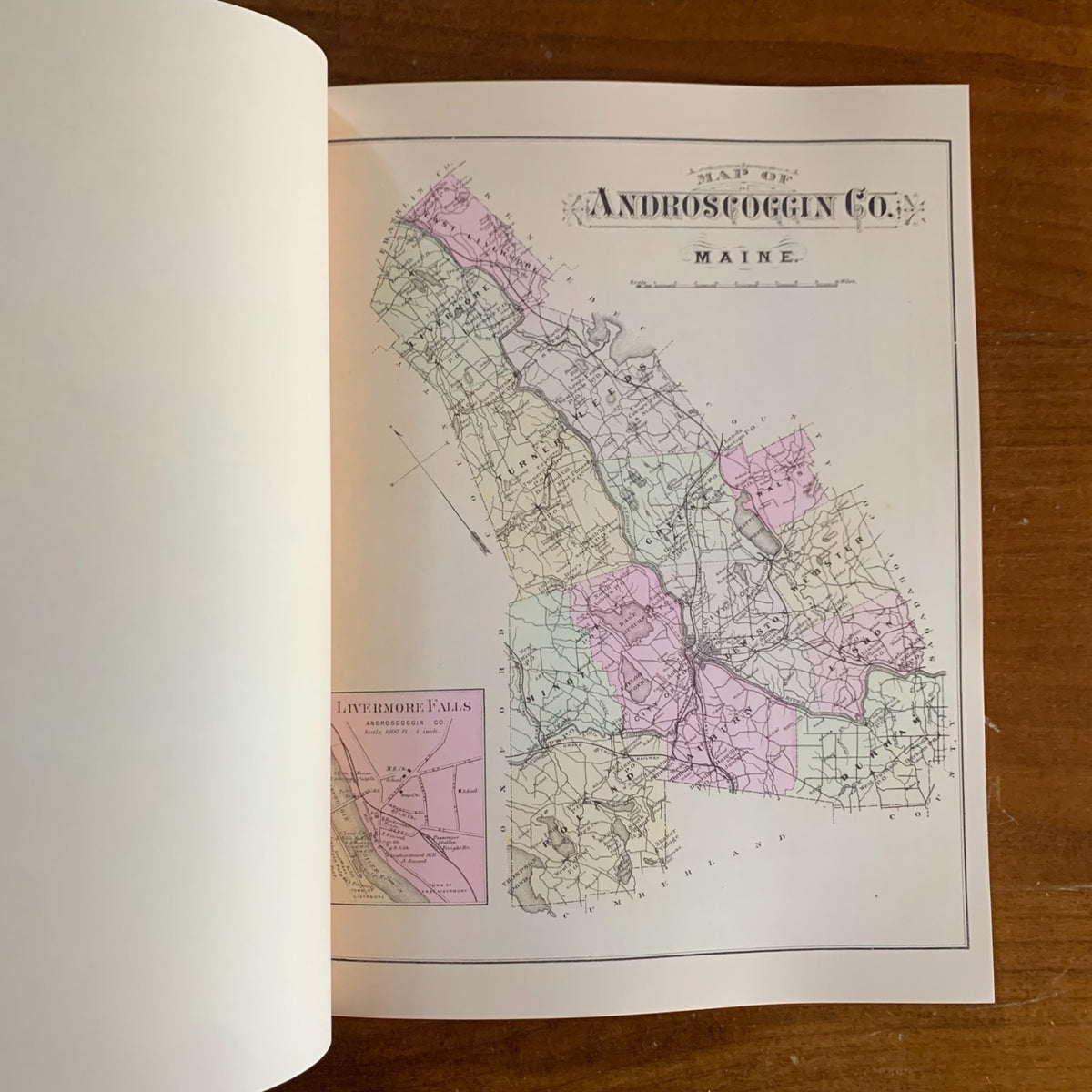 1885 Atlas of the State of Maine