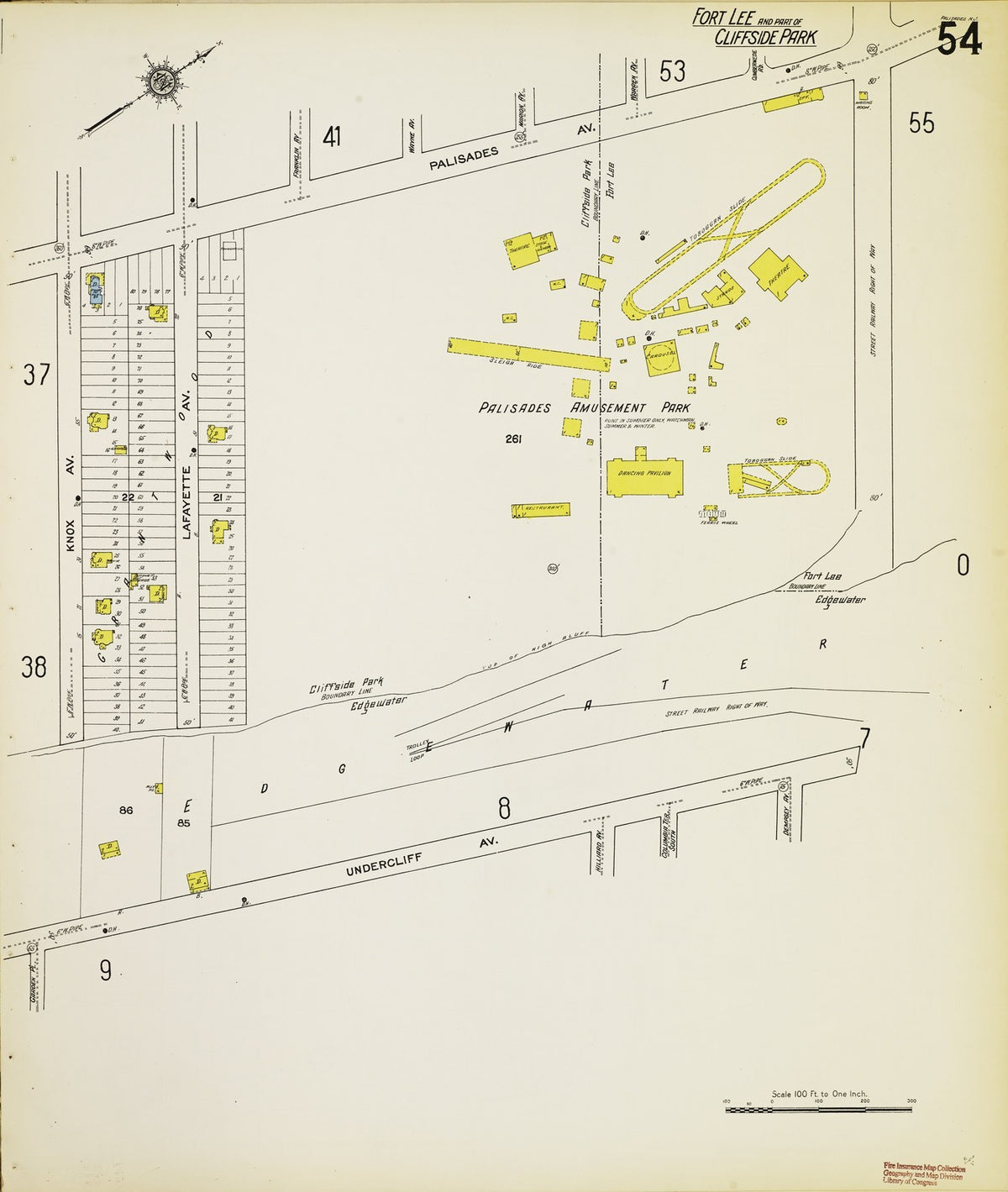 1911 Fire Insurance Maps and Atlas of the Palisades, New Jersey