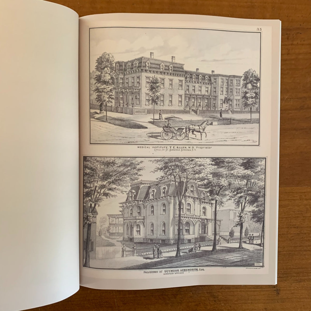 1876 Combination Atlas of Saratoga and Ballston, New York