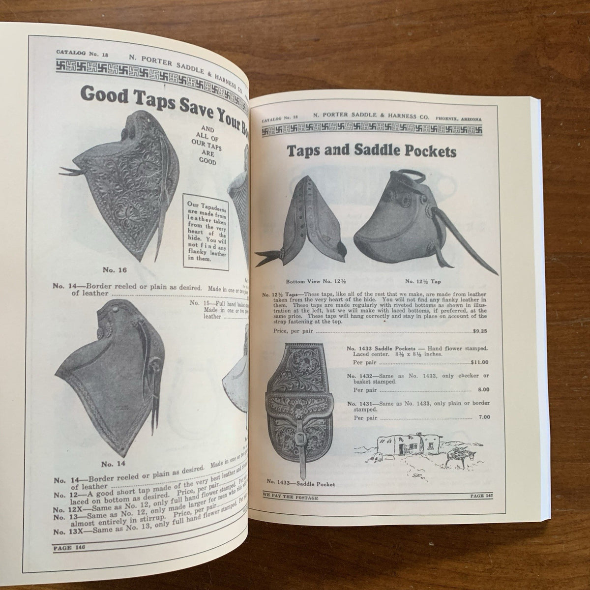1930 N. Porter Saddle and Harness Company Catalog No. 18