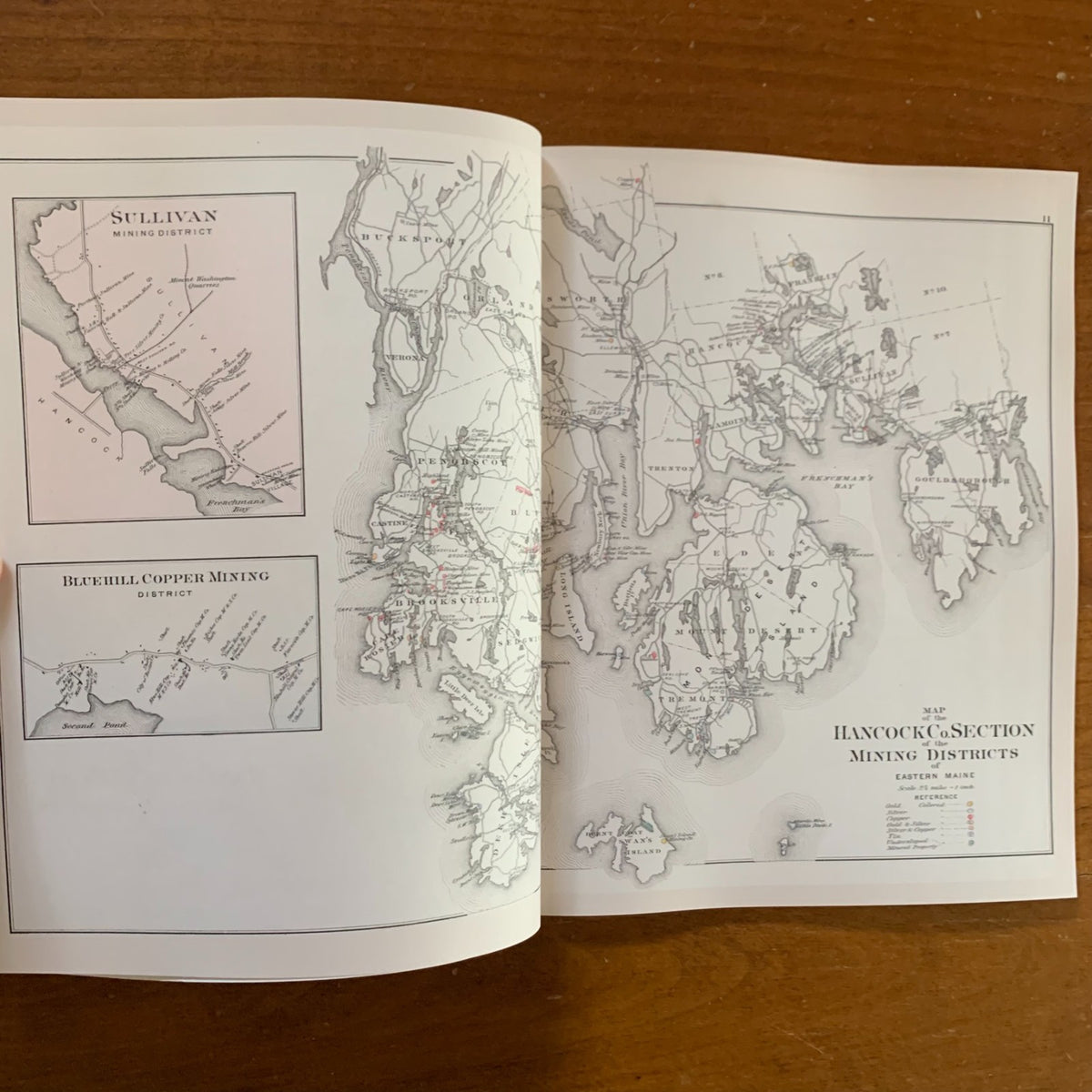 1881 Atlas of Hancock County, Maine