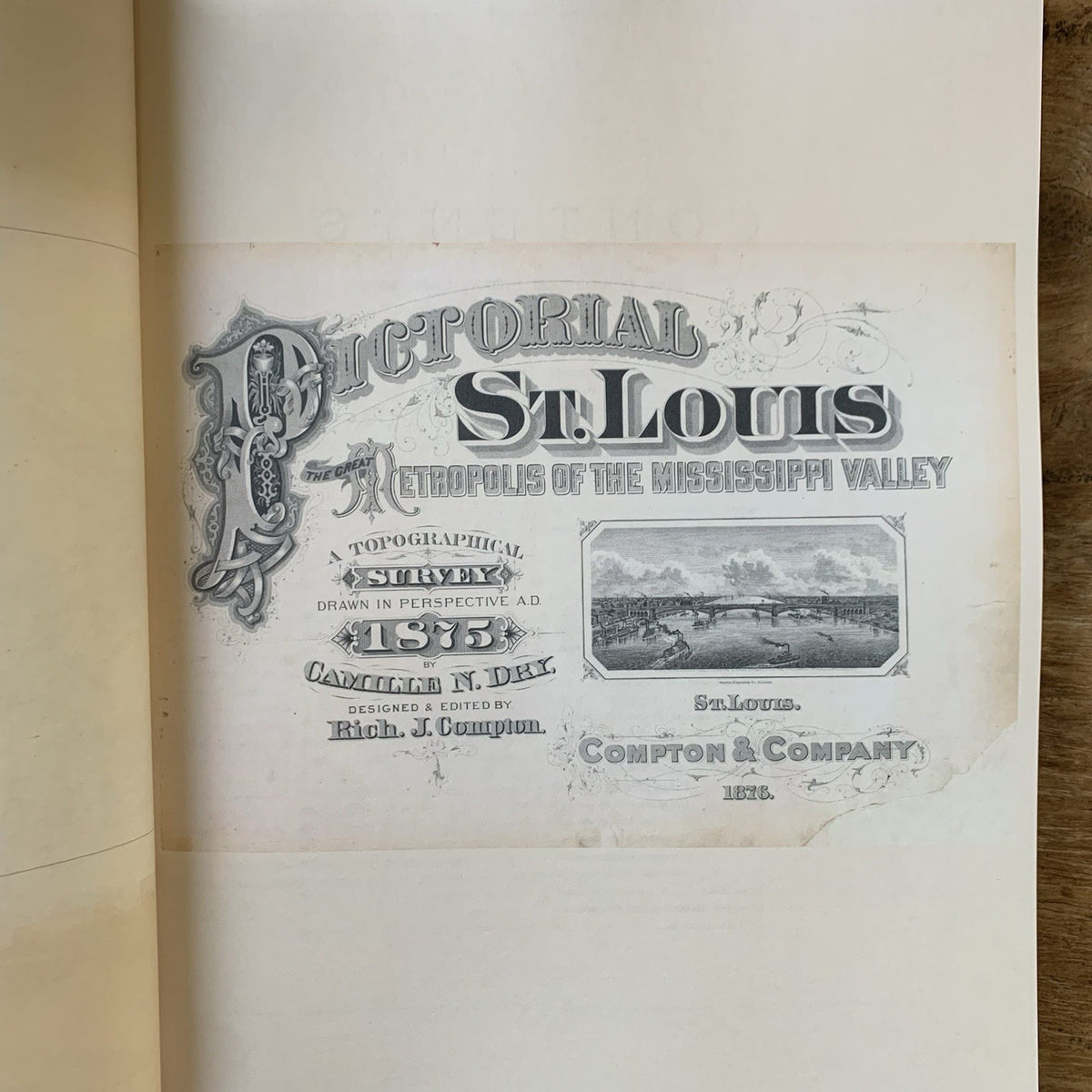 1876 Pictorial St Louis The Great Metropolis of the Mississippi Valley