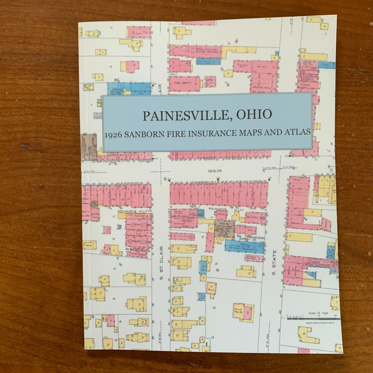 1926 Sanborn Fire Insurance Maps and Atlas of Painesville, Ohio