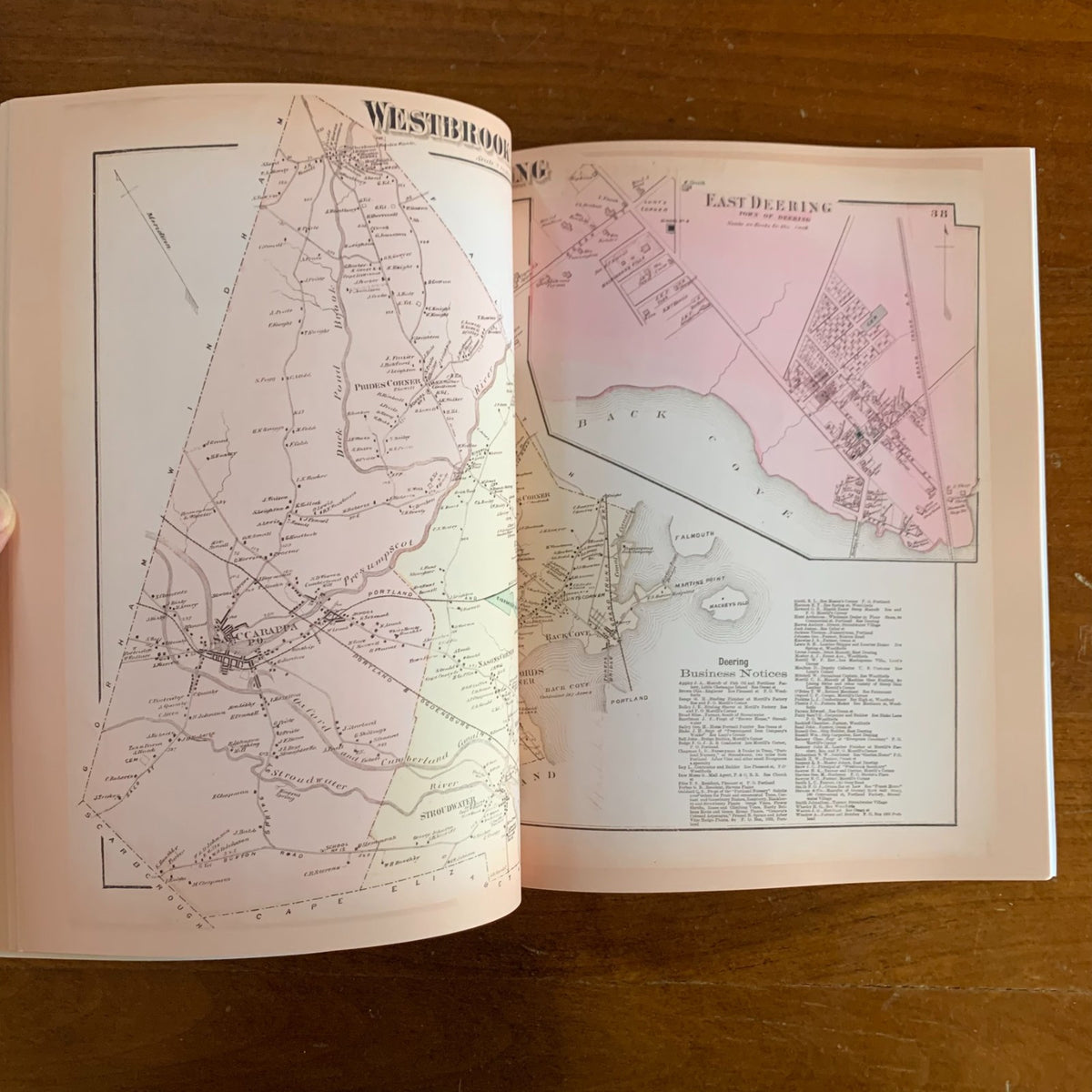 1871 Atlas of Cumberland County, Maine