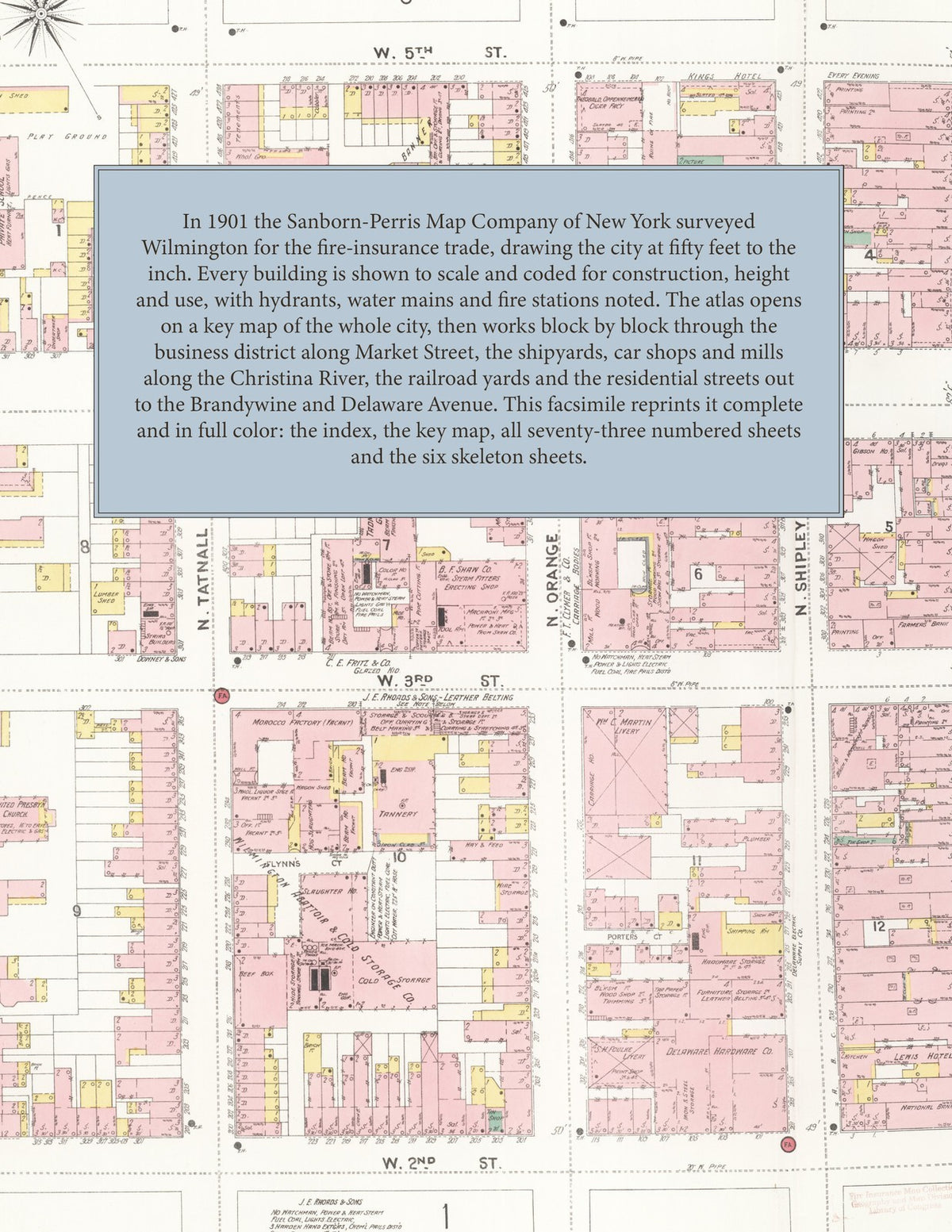 1901 Fire Insurance Maps and Atlas of Wilmington, Delaware