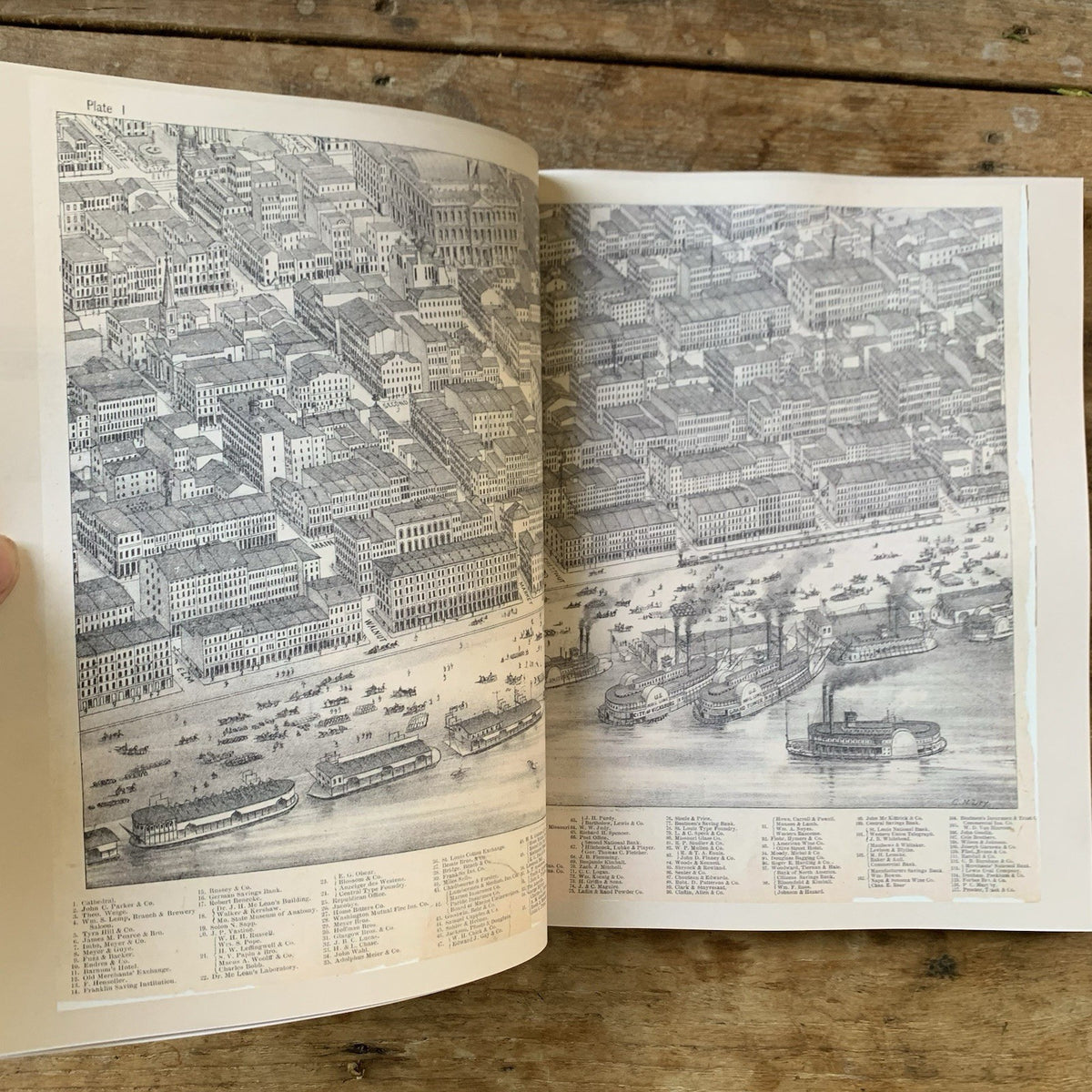 1876 Pictorial St Louis The Great Metropolis of the Mississippi Valley