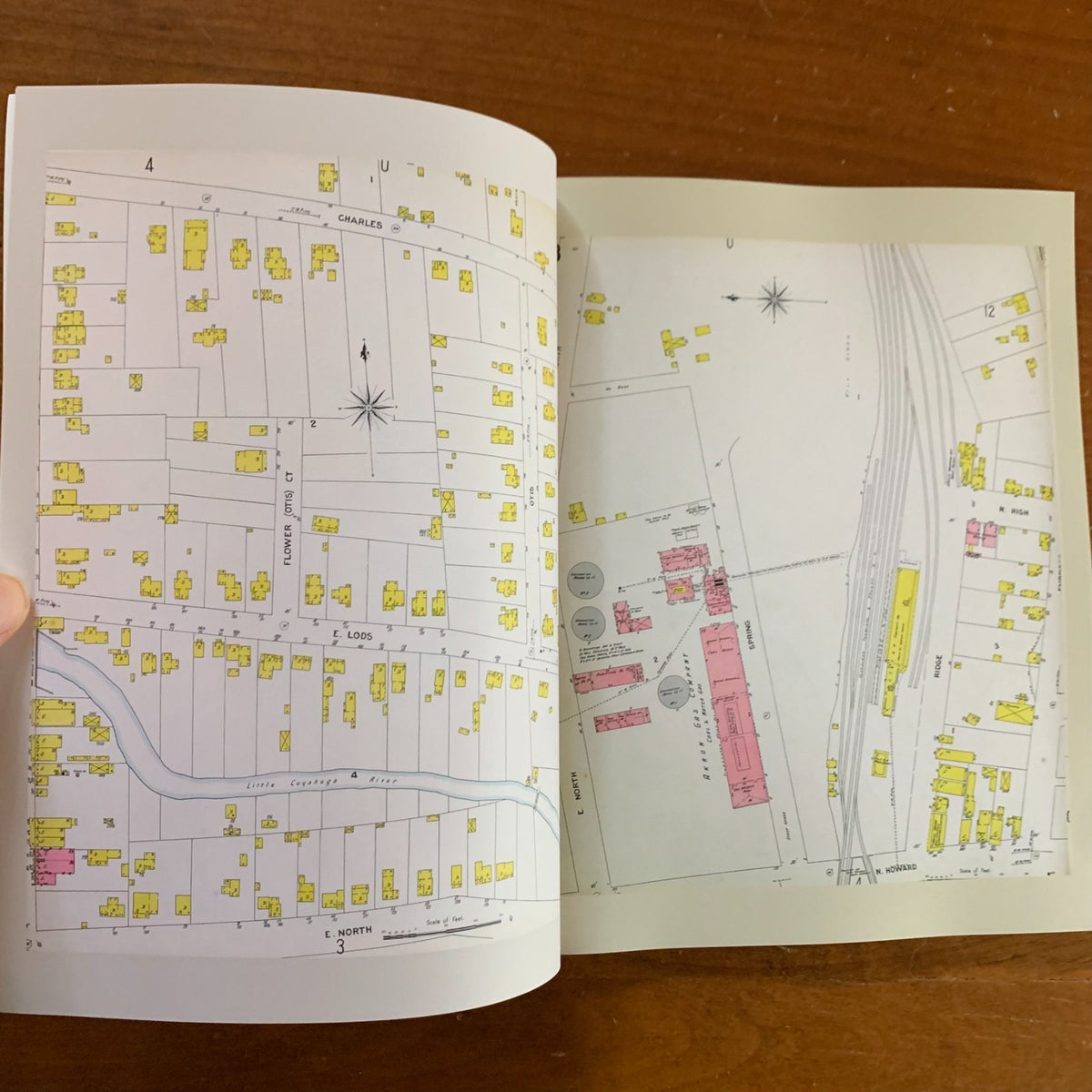 1904 Akron, Ohio Sanborn Fire Insurance Maps and Atlas