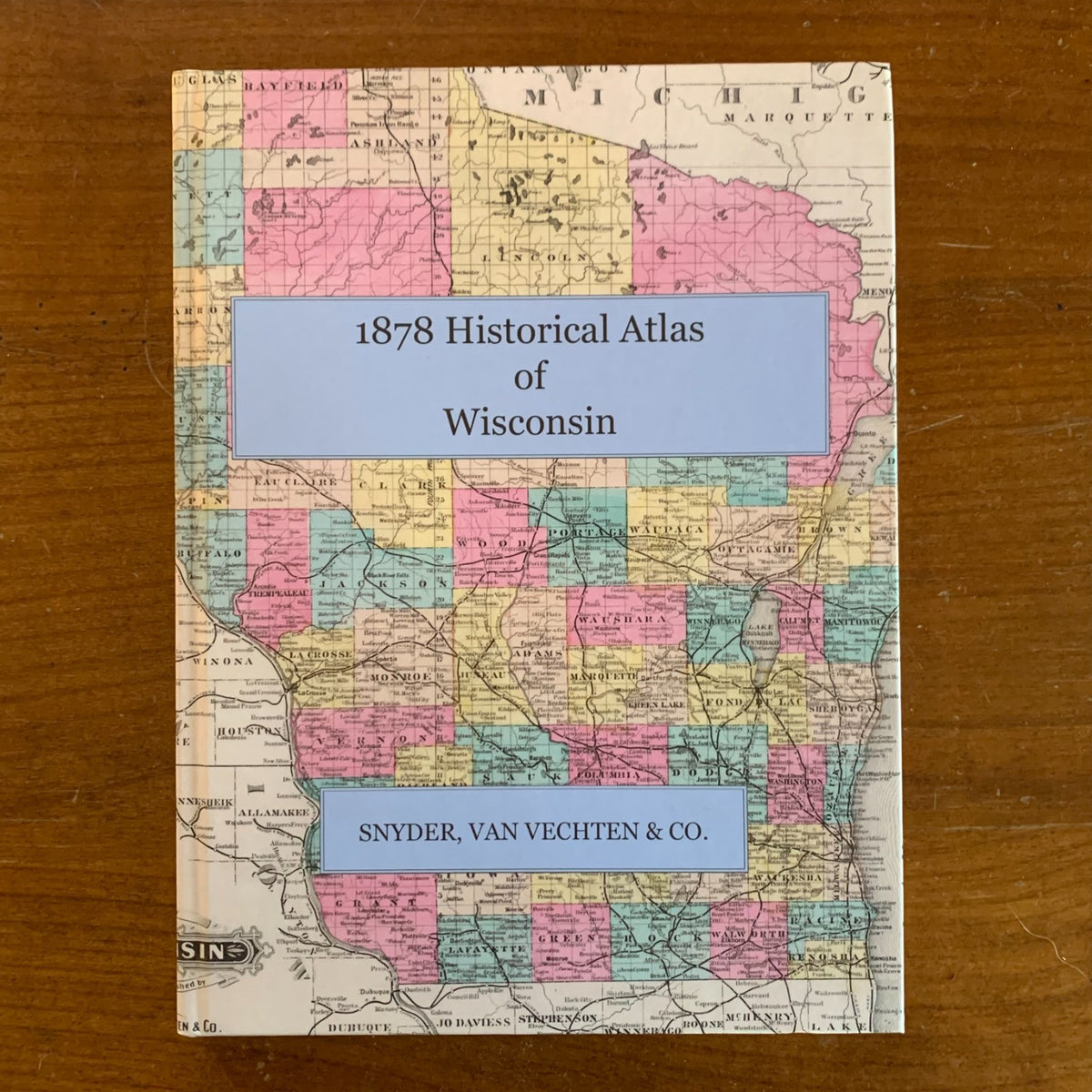 1878 Historical Atlas of Wisconsin