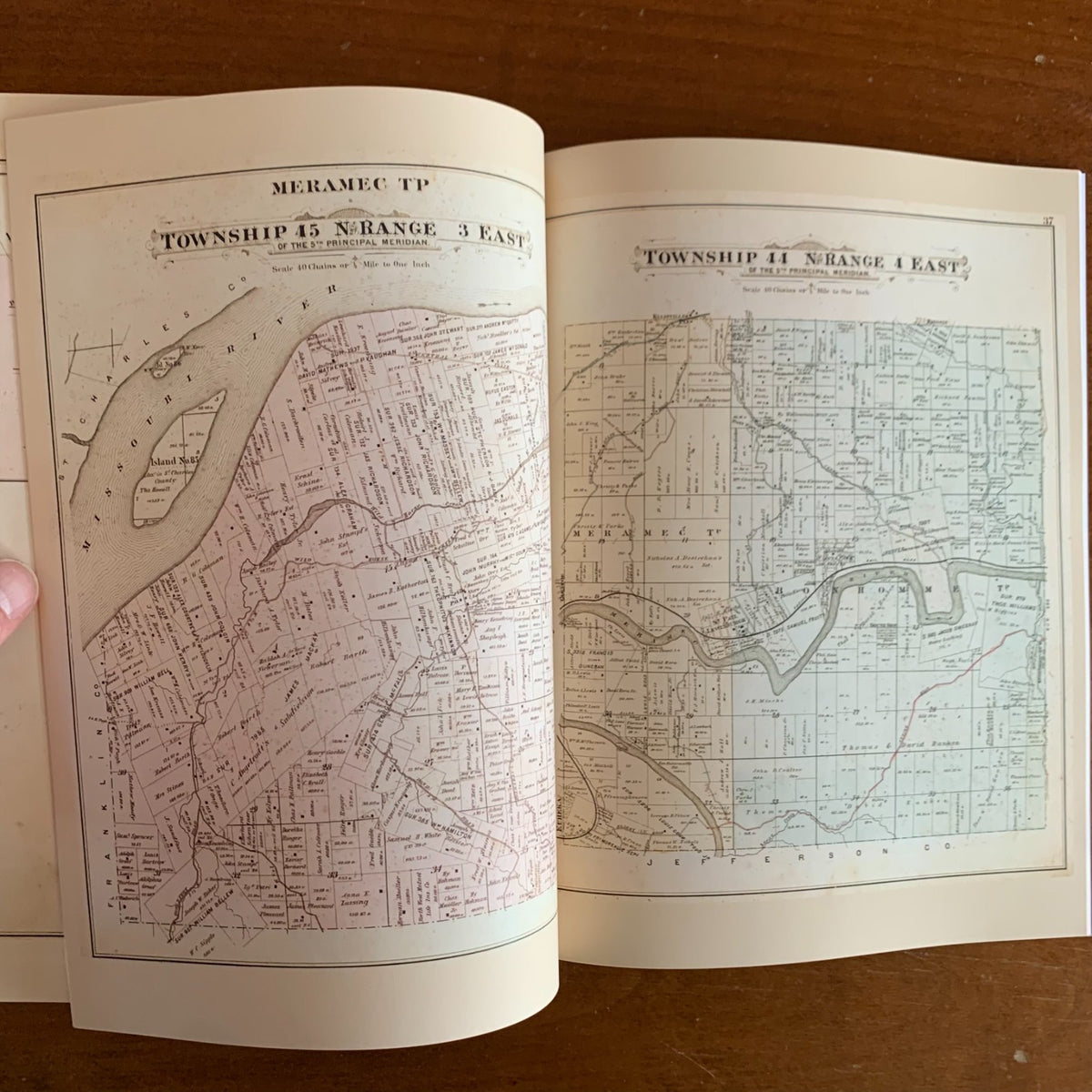 1878 Pitzman's Atlas of St. Louis City and County, Missouri