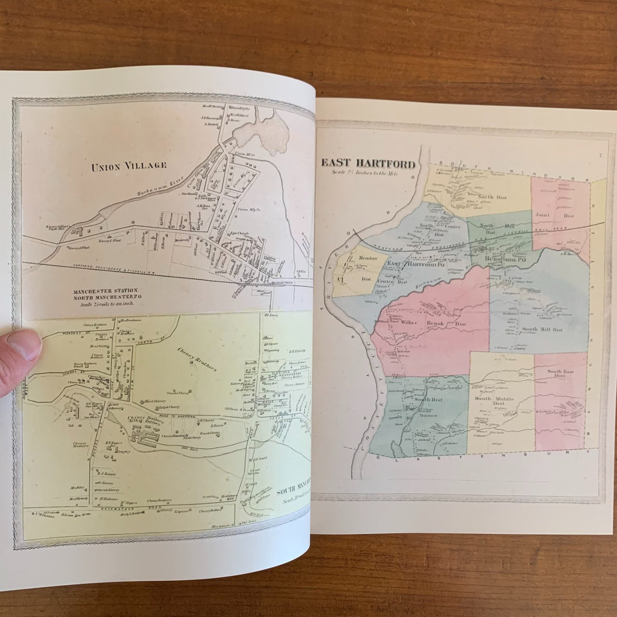 1869 Atlas of Hartford and Tolland Counties, Connecticut