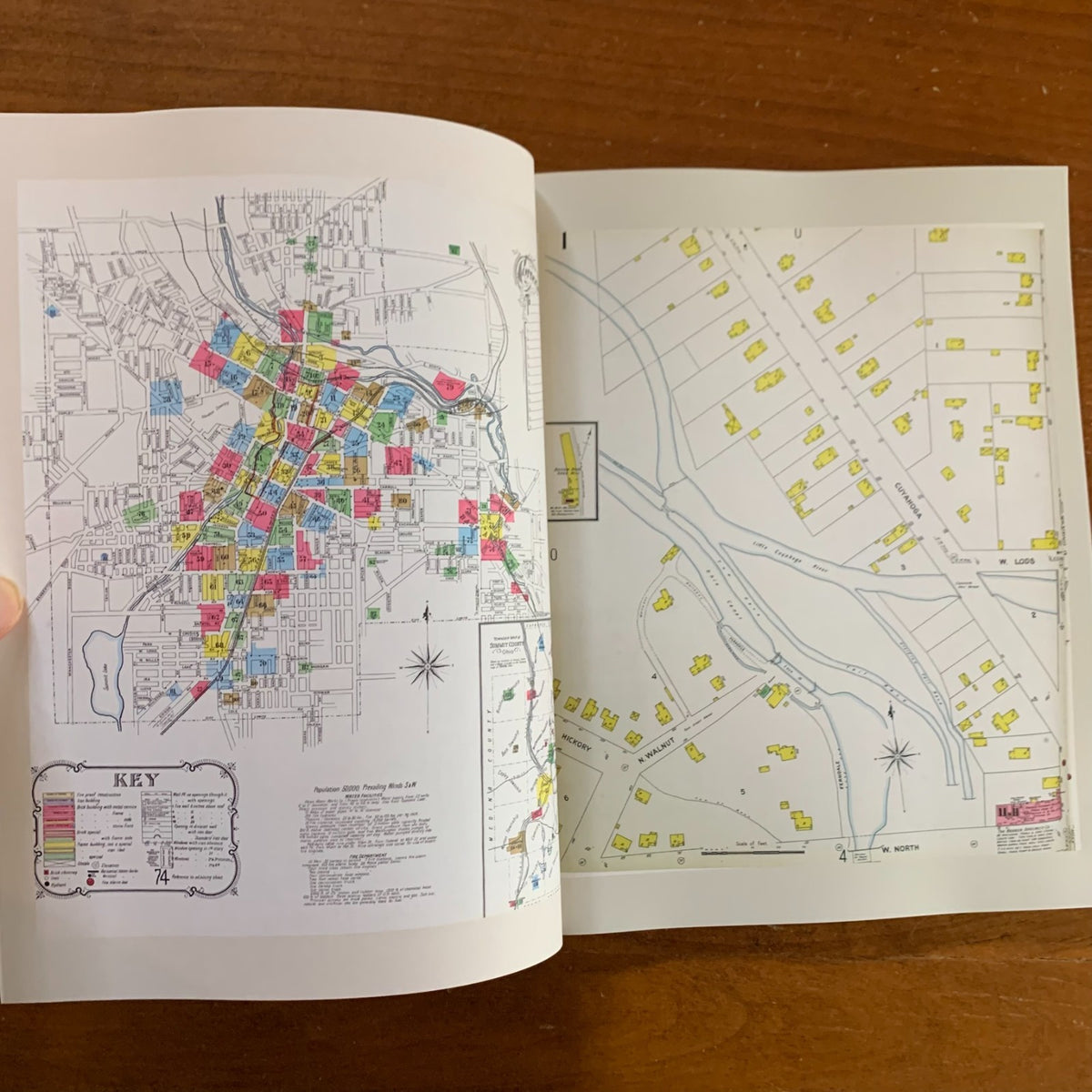 1904 Akron, Ohio Sanborn Fire Insurance Maps and Atlas