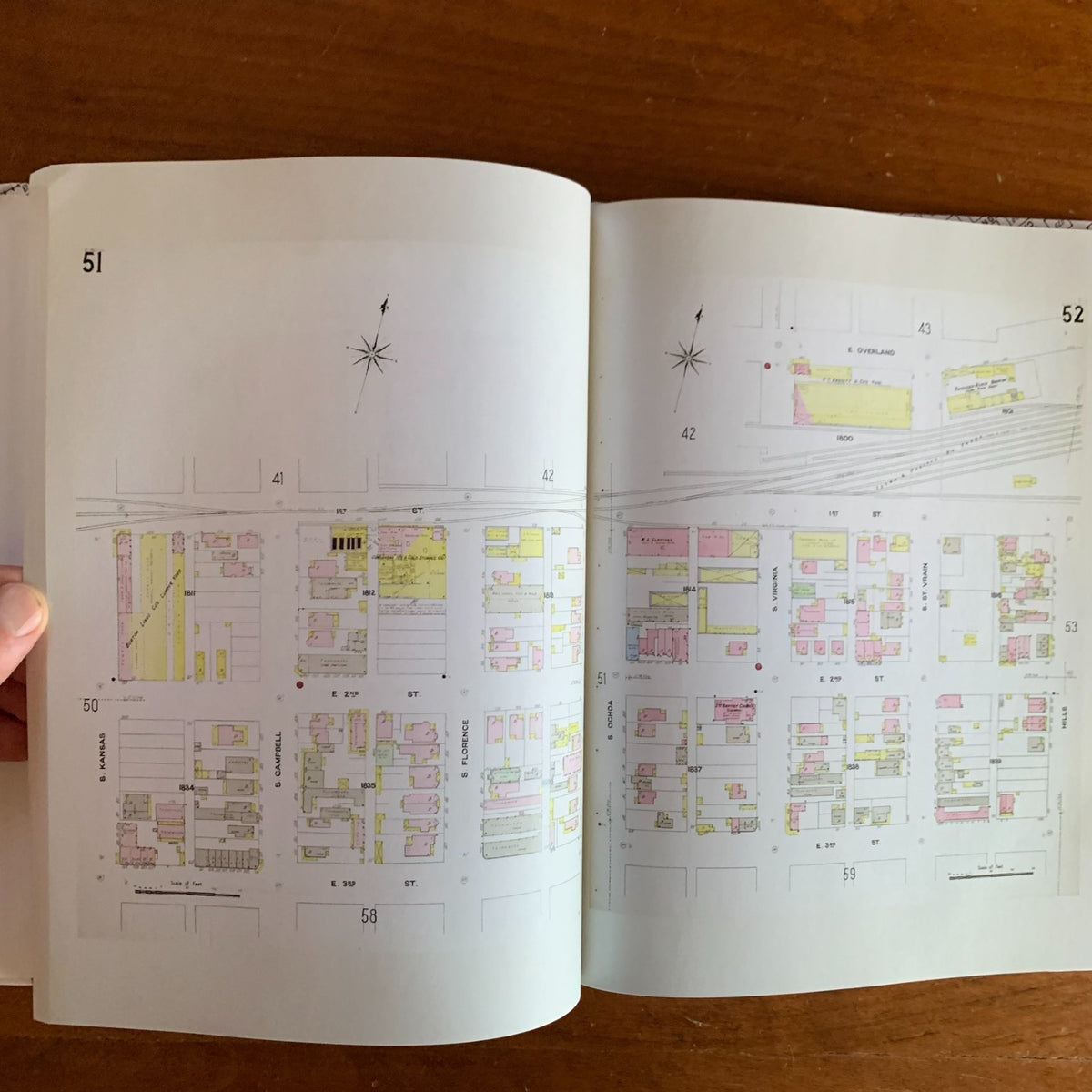 1908 El Paso, Texas Sanborn Fire Insurance Maps and Atlas
