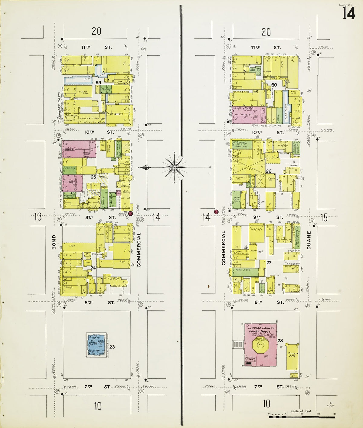 1908 Fire Insurance Maps and Atlas of Astoria, Oregon