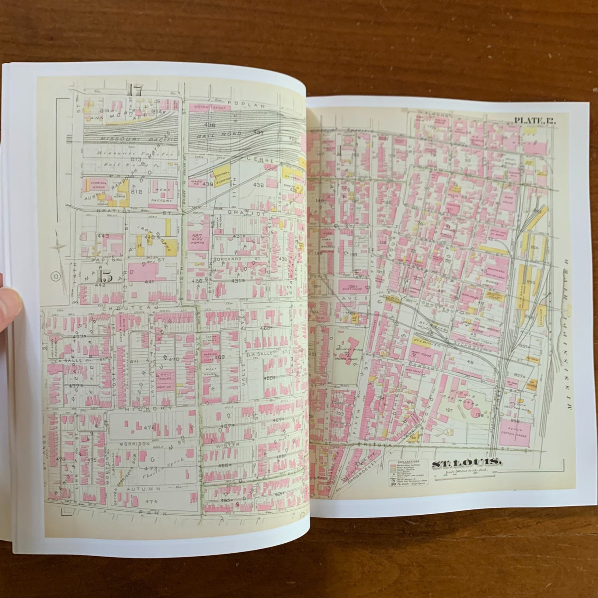 1883 Hopkins Atlas of the City of St. Louis, Missouri