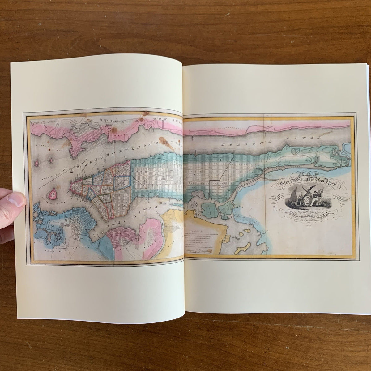 1832 Burr's Atlas of the State of New York — David H. Burr