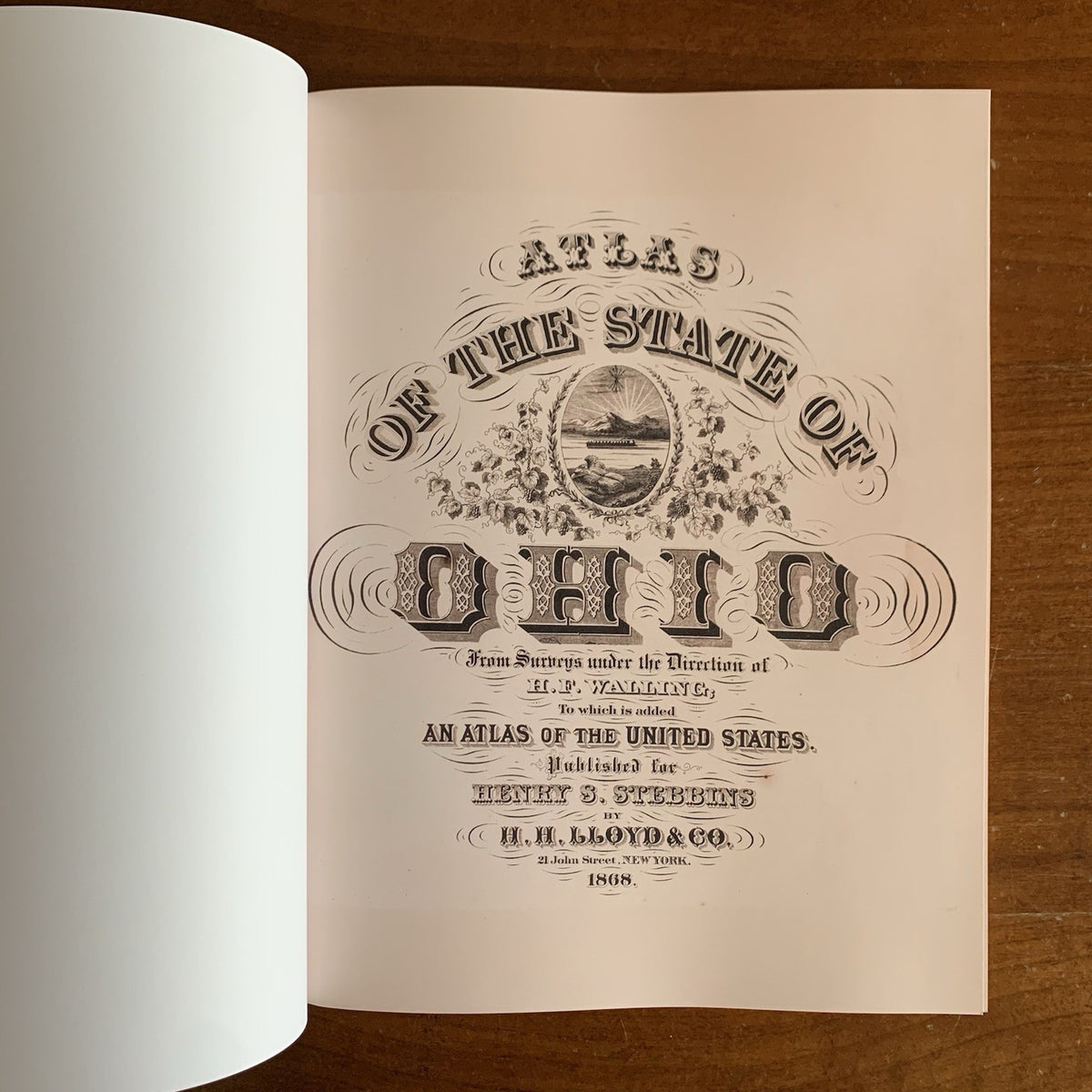 1868 Atlas of the State of Ohio