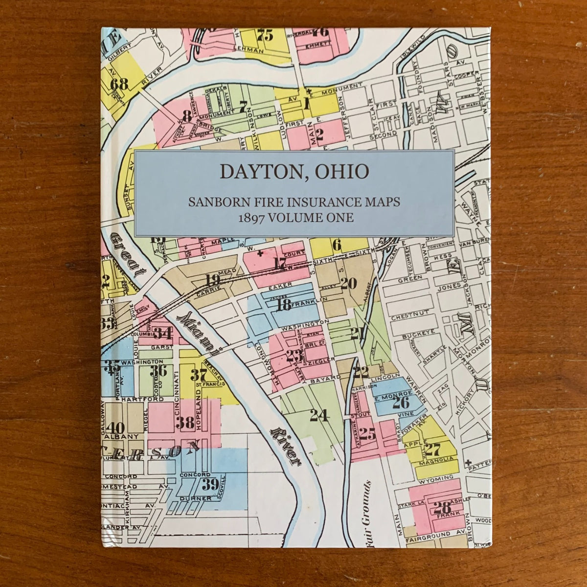1897 Dayton, Ohio Sanborn Fire Insurance Maps and Atlas, Volume One
