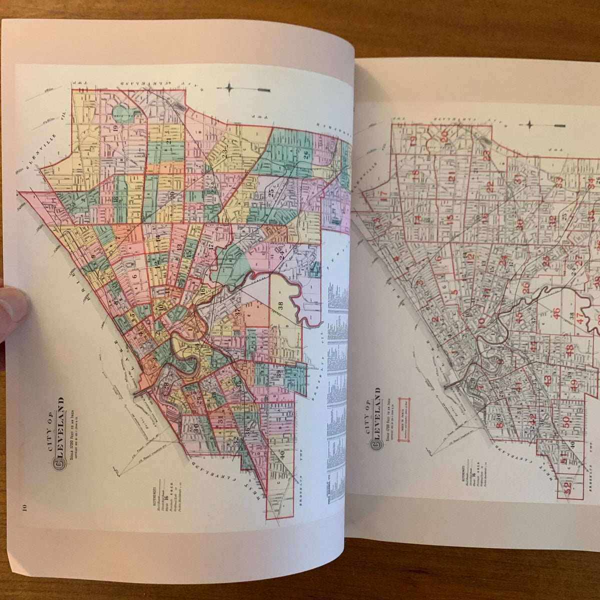 1892 Atlas of Cuyahoga County and the City of Cleveland, Ohio