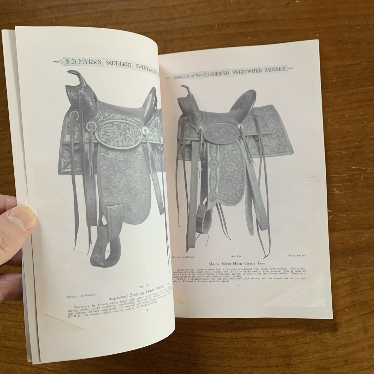 S. D. Myres Saddle Company Catalog, 1916