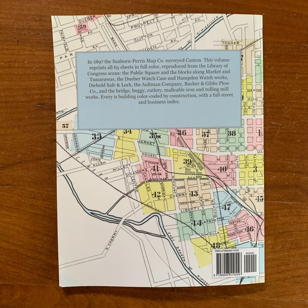 1897 Canton, Ohio Fire Insurance Maps and Atlas