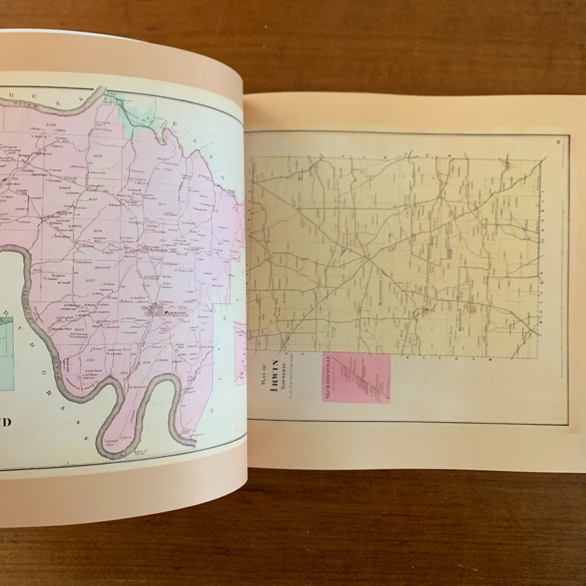 1865 Atlas of the Oil Regions of Pennsylvania