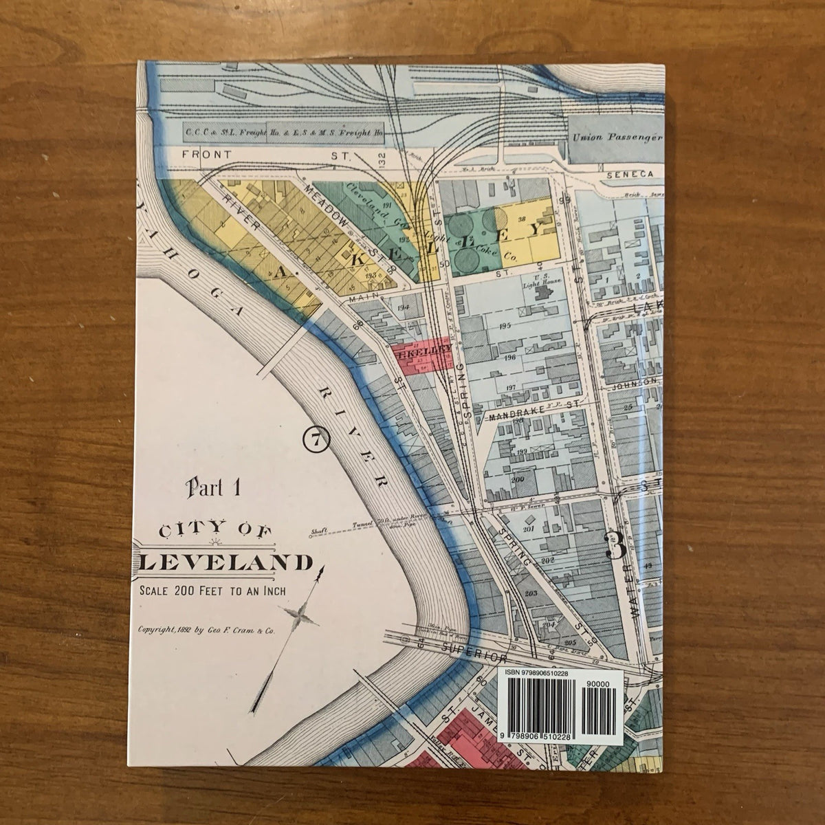 1892 Atlas of Cuyahoga County and the City of Cleveland Ohio