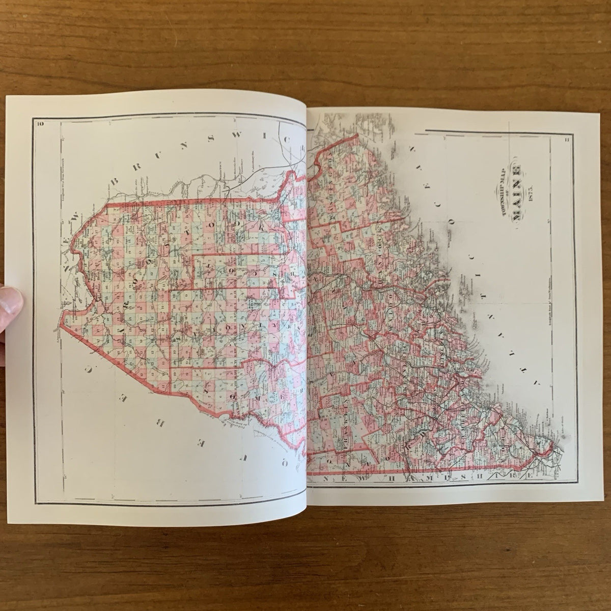 1875 Atlas of Penobscot County, Maine