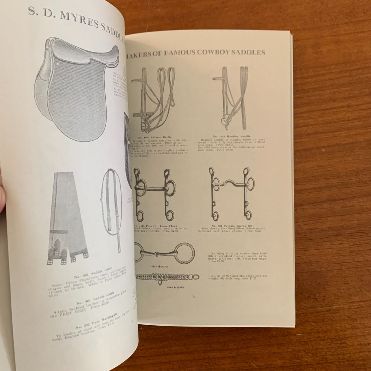 1938 S. D. Myres Saddle Company Catalog