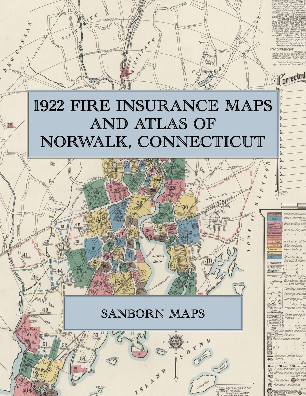 1922 Fire Insurance Maps and Atlas of Norwalk, Connecticut