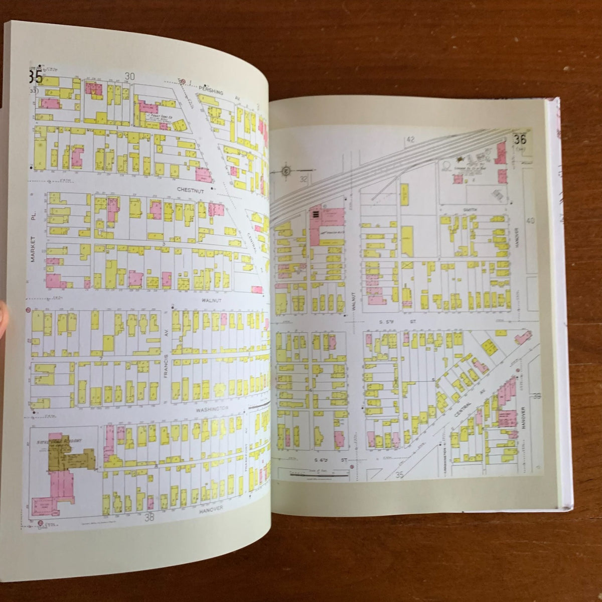 1927 Hamilton, Ohio Sanborn Fire Insurance Maps and Atlas