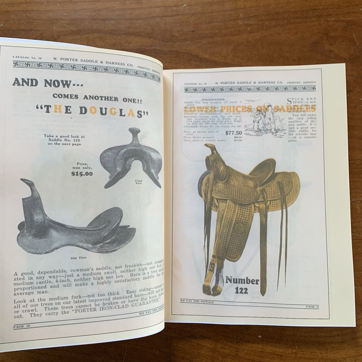 1930 N. Porter Saddle and Harness Company Catalog No. 18