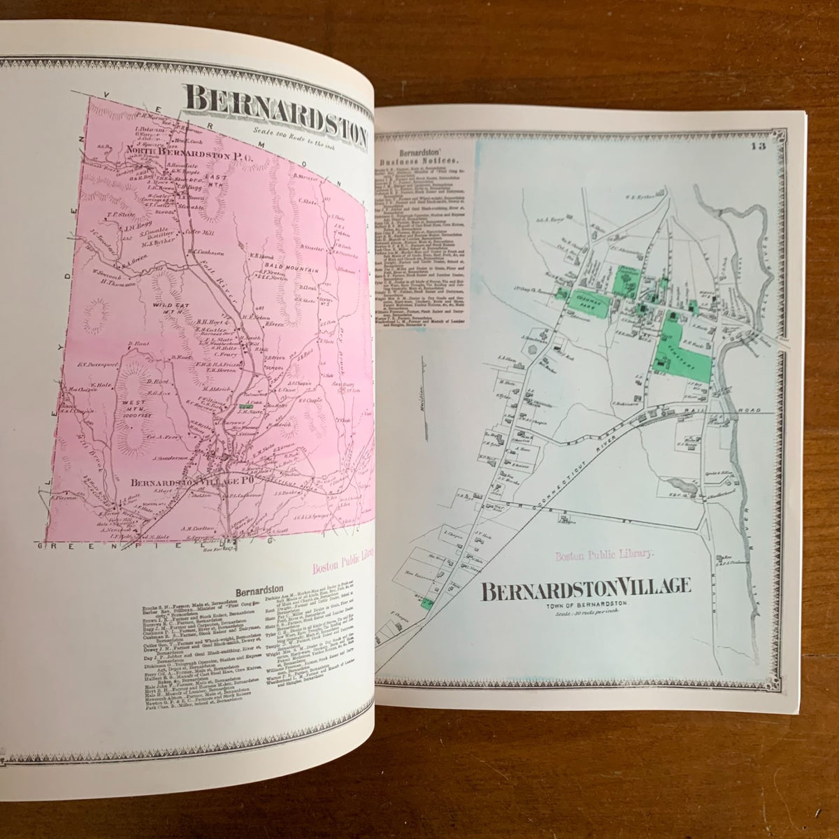 1871 Atlas of Franklin County, Massachusetts
