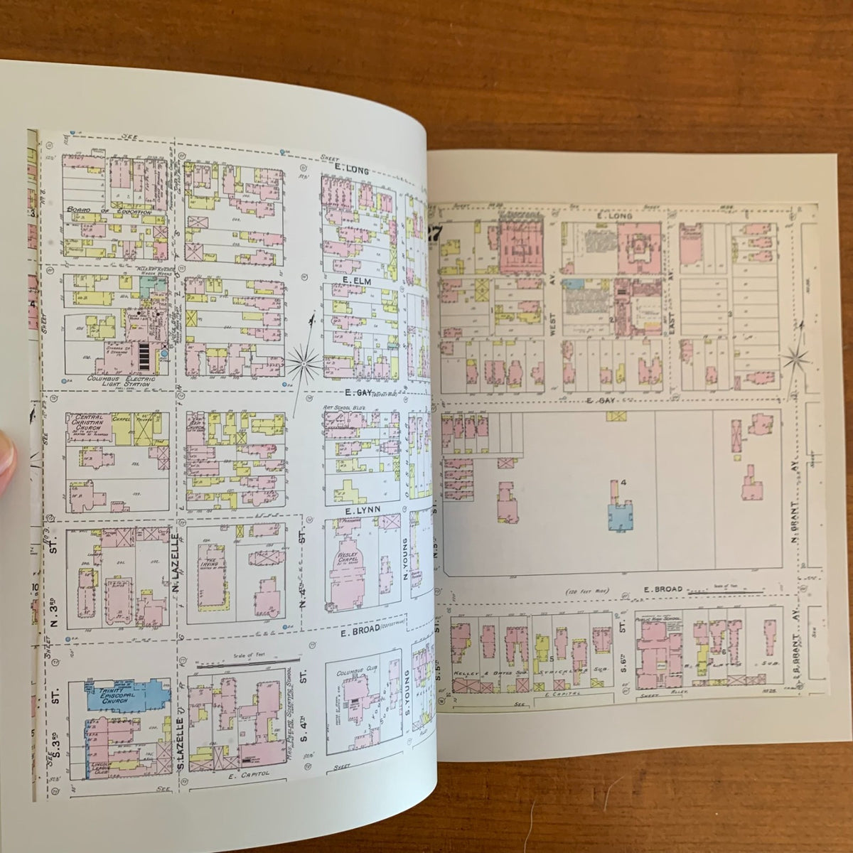 1891 Columbus, Ohio Fire Insurance Maps and Atlas