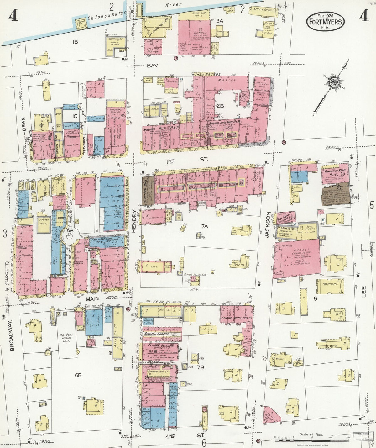 1926 Fire Insurance Maps and Atlas of Fort Myers, Florida