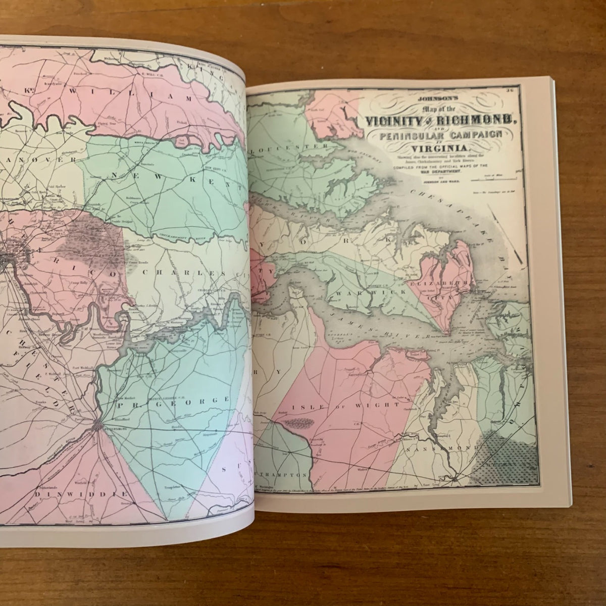 1864 Johnson's New Illustrated Family Atlas
